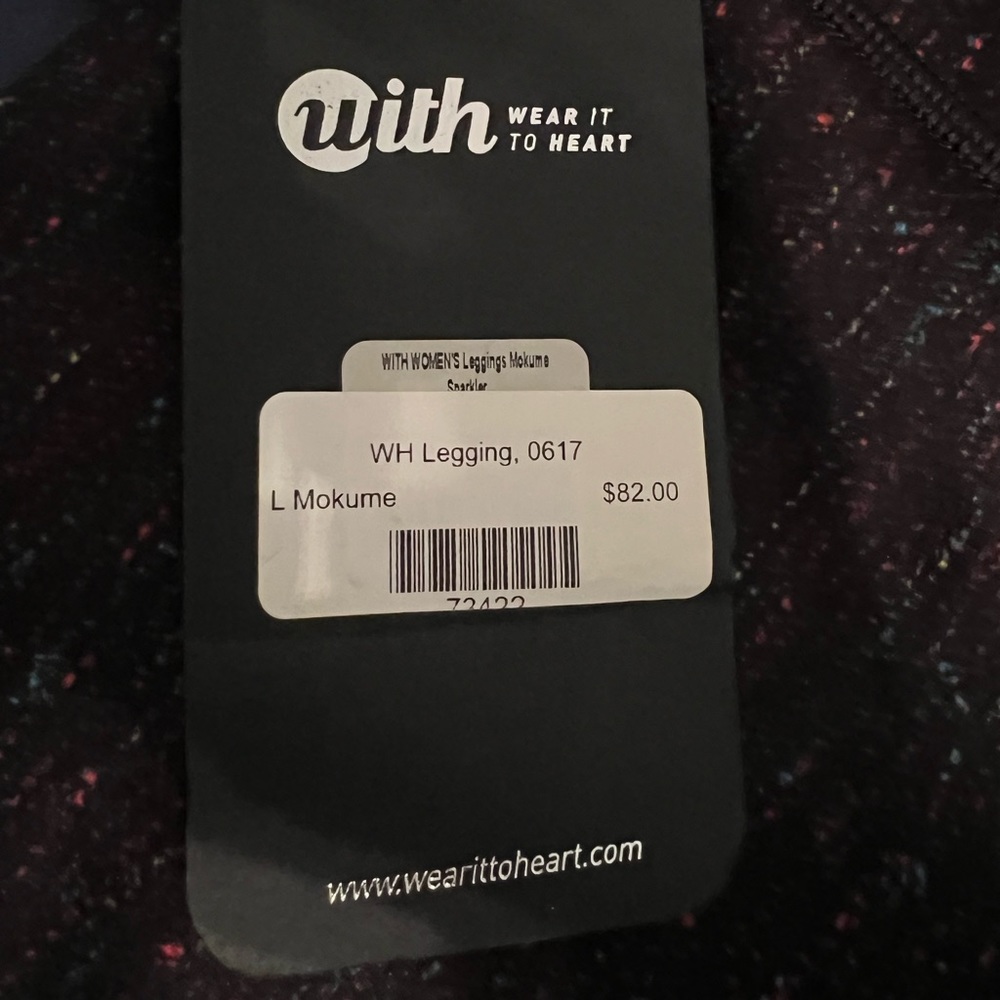 Limited Edition CorePower Yoga Leggings size L, has tags, never worn